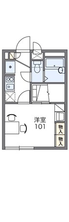 レオパレスＥＭ１の物件間取画像